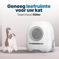 Slimme Zelfreinigende Kattenbak met Camera en App - Voor een Zorgeloze Zorg voor je Kat - modernized.nl