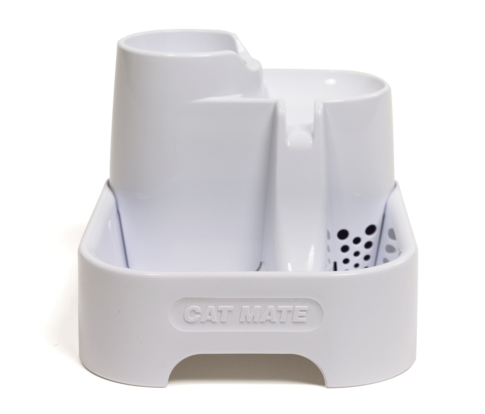Cat Mate Triple-Action Pet Fountain – Elegant White (Model 335E) - modernized.nl