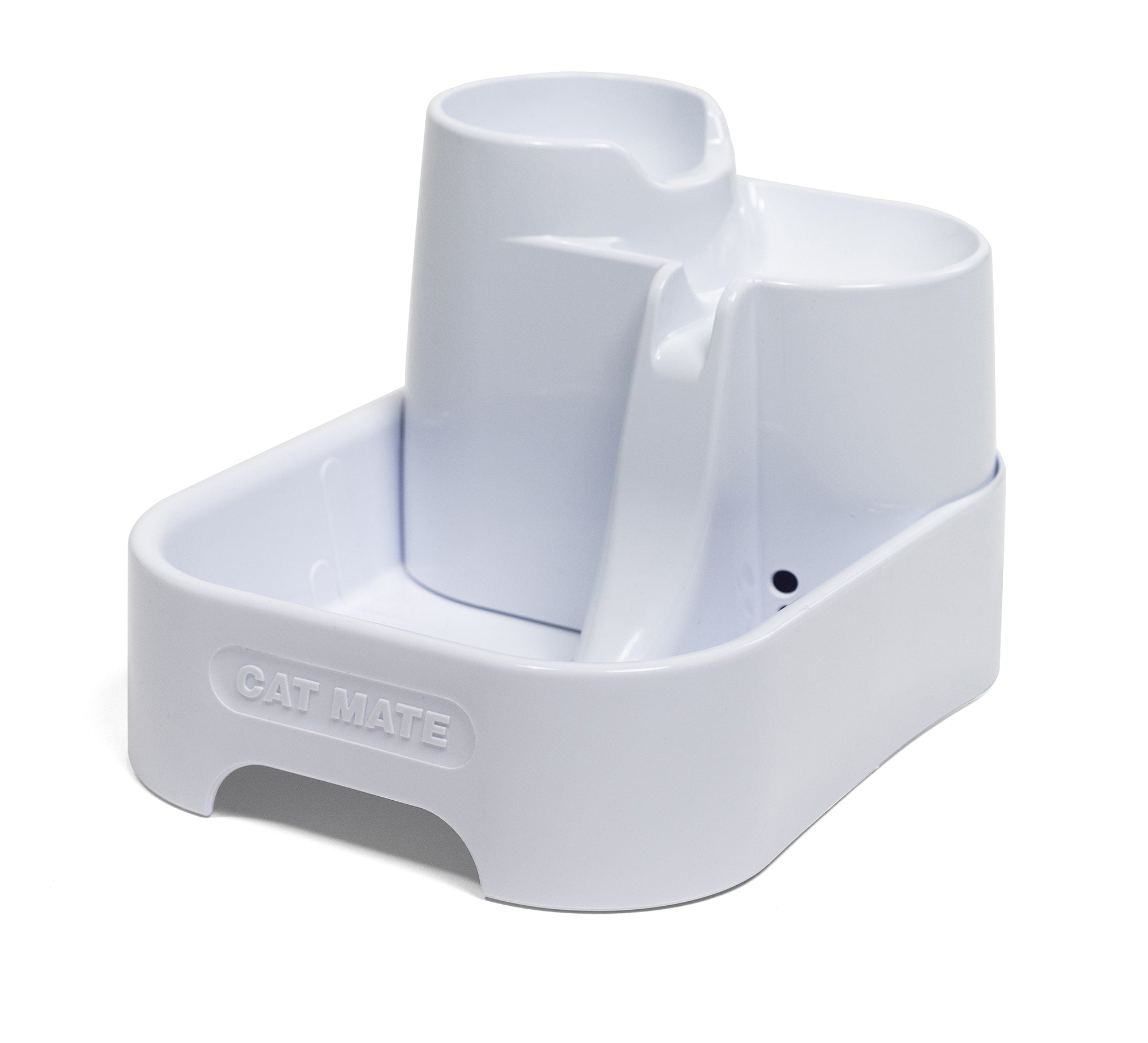 Cat Mate Triple-Action Pet Fountain – Elegant White (Model 335E) - modernized.nl