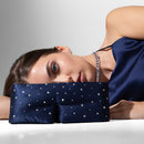 Swarovski® Crystal-Embellished Silk Sleep Mask - modernized.nl