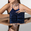 Swarovski® Crystal-Embellished Silk Sleep Mask - modernized.nl