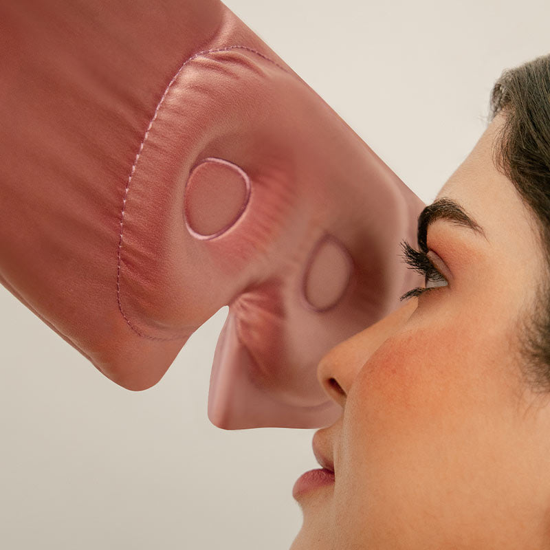 Luxurious Damask Rose Eyelash Shielding Mask