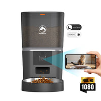 PetMeals® Smart Feeding Station with Camera - Single Bowl - modernized.nl