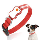 GlowGuard LED Hondenhalsband | Rood