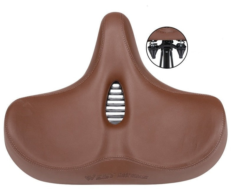 ErgoComfort - Brede ergonomische fietszadel