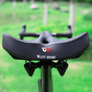 ErgoComfort - Brede ergonomische fietszadel
