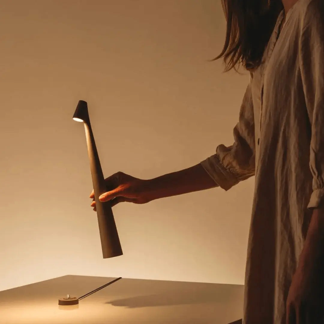 Sculptuurtoren Draagbare Lamp