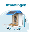 Interaktives Vogelhaus mit Kamera und Audio - AI-gestützte Vogelidentifikation - Hängendes Design - modernized.nl