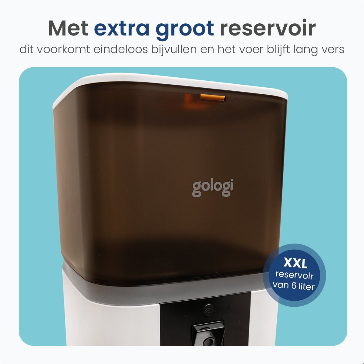 Automatische voerbak Eva - modernized.nl